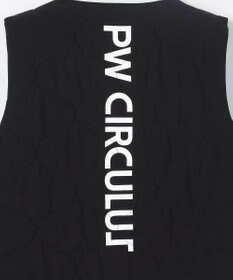 PW CIRCULUS 【撥水加工 / ストレッチ】【MEN】キルティング中綿インナーベスト ゴルフ