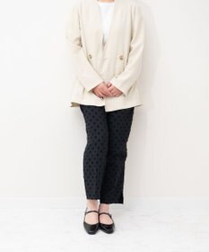 Bridget Birkin 【PARADIS COULEUR】スクエアトウビジューレーンパンプス