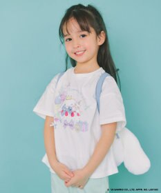 ANY KIDS 【シナモロール×ANY KIDS】プリント 半袖Tシャツ