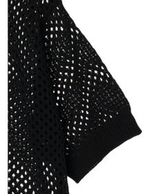 CRAFT STANDARD BOUTIQUE 配色メッシュニットカーディガン