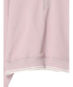 earth music&ecology ハーフＺＩＰラインプルオーバー