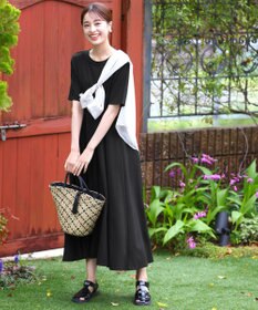 Tiaclasse 【洗える】カットソーワンピース