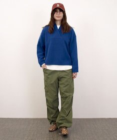 J.PRESS YORK STREET 【WOMEN】ウールカシミヤ 変形Vネック ニット