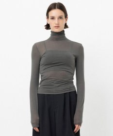 NAVE 【ReNAVE・洗える】シルク混シアータートル