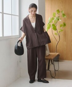 WEGO 【ANGIE VINTAGE】接触冷感半袖ジャケット