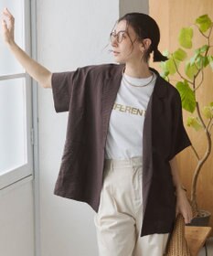 WEGO 【ANGIE VINTAGE】接触冷感半袖ジャケット
