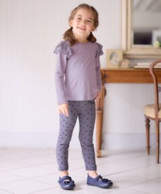 ANY KIDS 袖 レース ガーリー Ｔシャツ