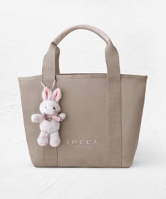 TOCCA 【ぬいぐるみチャーム付き】TOCCA AMICO CANVAS TOTE キャンバストート [新色]ベージュ系1