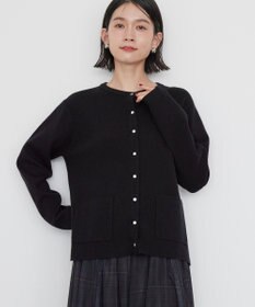 AMERICAN HOLIC バイパチクルーネックニットカーディガン