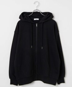 WEGO 【SCHOOLITEM】ルーズフィットジップパーカー