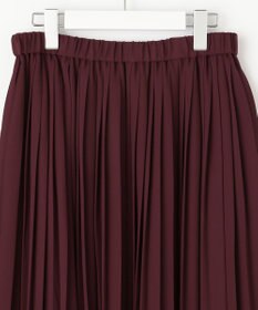 自由区 バックサテンアムンゼン プリーツスカート