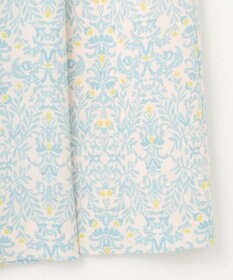 自由区 S 【洗える】ダマスクフローラルプリント スカート