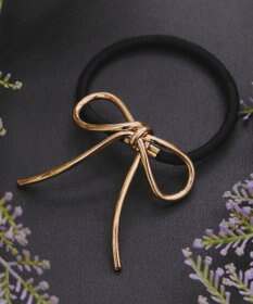 Tiaclasse メタルリボンヘアゴム