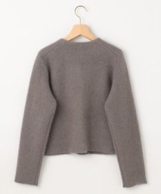 組曲 L 【手洗い可】フラッフィーファーニットジャケット