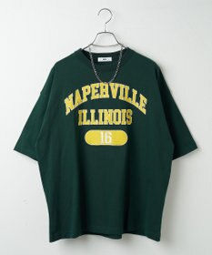 WEGO 【ユニセックス着用ITEM/ネックレス付き】アクセ付きグラフィックT（S）