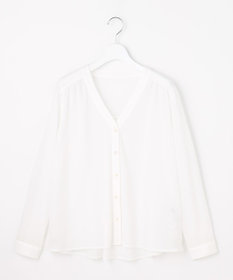 J.PRESS LADIES 【冷房対策に】シアードライトリコット Vネック カーディガン