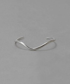 Phoebe 【金属アレルギー対応】ウェーブラインメタルバングル/サージカルステンレス