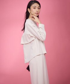 組曲 【KUMIKYOKU NAVY】コンフォータブルアムンゼン ティアードブラウス