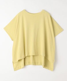 ANY ハイツイストコットンポンチョ風Tシャツ