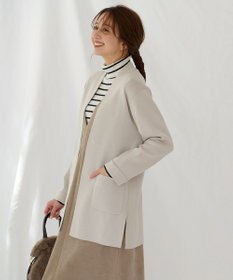 ANY L 【洗濯機可】総針ロングコーディガン