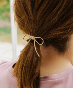 Tiaclasse メタルリボンヘアゴム