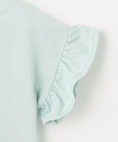 ANY KIDS 袖フリル エモプリント Ｔシャツ