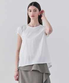 BEIGE， ZEOLITE / バックツイスト コンビトップス