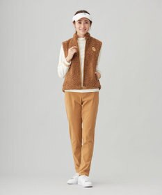 23区GOLF 【WOMEN】ベロア モックネック