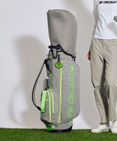 PW CIRCULUS 【25秋冬 新色追加！】【UNISEX】デタッチャブル キャディバッグ　取っ手付ポーチ・シューズケース付  ゴルフ