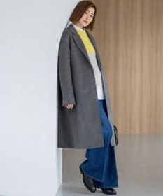 23区 S ウールカシミヤビーバー チェスター コート