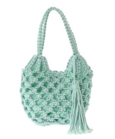 CRAFT STANDARD BOUTIQUE 別注/maison vert マクラメ手編みショルダーバッグ