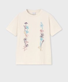 Paul Smith フローラル エンブロイダリー 半袖Tシャツ