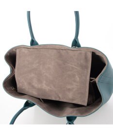 UNBILLION cachecache ショルダー付きパーテーション合成皮革トートL