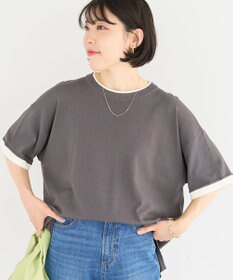 Green Parks 冷やっとすずやかレイヤーニットプルオーバ