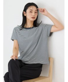 AMERICAN HOLIC 接触冷感ショートスリーブカットプルオーバー