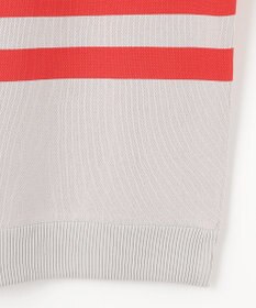 23区GOLF 【MEN】【洗える】カラーブロック 裏付き ニット