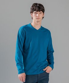 JOSEPH HOMME スビンソフトジャージー　Vネック長袖カットソー