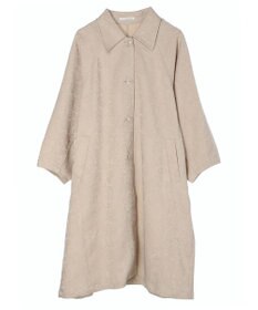 Green Parks ・ＥＬＥＮＣＡＲＥ　ＤＵＥ　ジャカードステンカラーコート