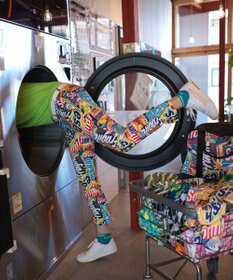 FILA GOLF／marie claire 【Loudmouth】柄ロングパンツ