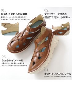 Pointer 本革編み込みグルカサンダル