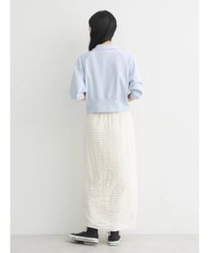 earth music&ecology ハーフジップショートプルオーバー