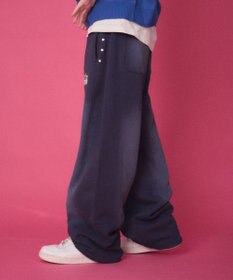 WEGO 【ユニセックス着用ITEM/ウエストゴム】ロゴスウェットパンツ