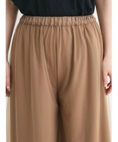 Green Parks ・ＥＬＥＮＣＡＲＥ　ＤＵＥ　チュールギャザーパンツ