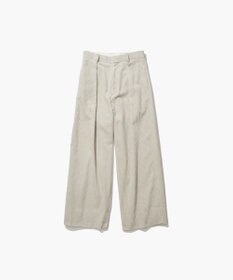 ATON 5W COTTON CORDUROY | タックワイドパンツ