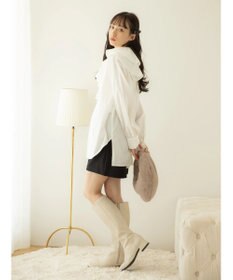 earth music&ecology カットツイルショートパンツ