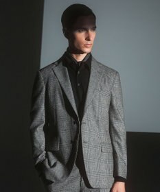 GOTAIRIKU オリジナル設計【洗える/チクチクしにくい/ピリングしにくい】イタリア糸 ハイゲージ  ニットポロ_WOOL100%