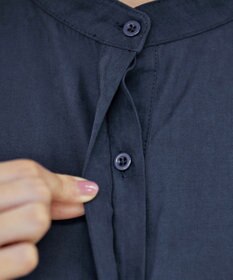 Tiaclasse 【新色追加・洗える】ピーチスキンバンドカラーワンピース