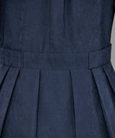 Tiaclasse 【新色追加・洗える】ピーチスキンバンドカラーワンピース