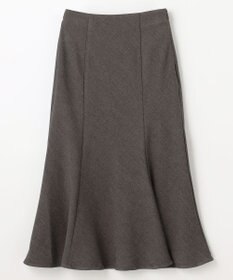 ANY 【ウエストゴム】ライトツイードマーメーイドスカート