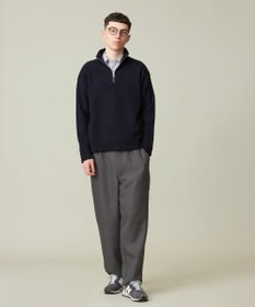 J.PRESS YORK STREET 【UNISEX】NEW ENGLAND ハーフジップニット